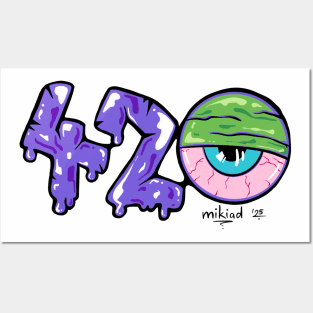 mikiad // 420 Posters and Art